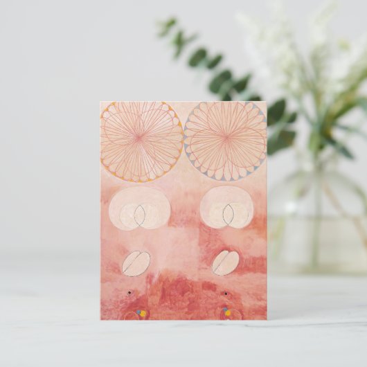 Die zehn größten Nr. 9 | Hilma af Klint Postkarte (Stehend Vorderseite)