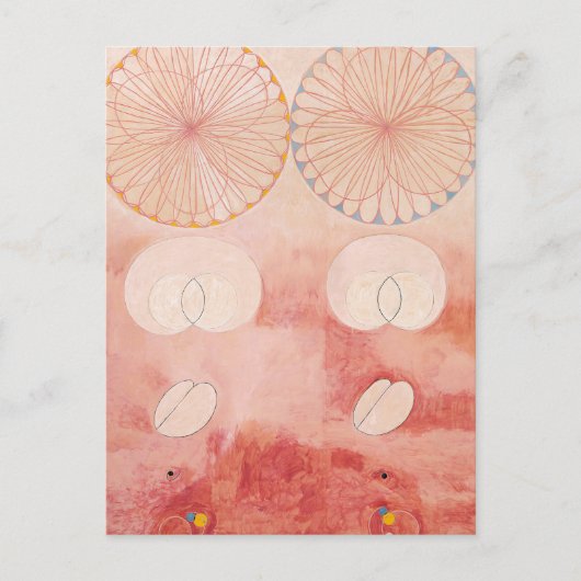 Die zehn größten Nr. 9 | Hilma af Klint Postkarte (Vorderseite)