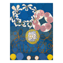 Die zehn größten Punkte, Nr.1, nach Hilma af Klint Fotodruck