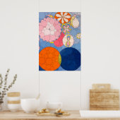 Die zehn größten Punkte, Nr.2, nach Hilma af Klint Poster (Küche)