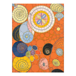 Die zehn größten Punkte, Nr. 4, nach Hilma af Klin Fotodruck