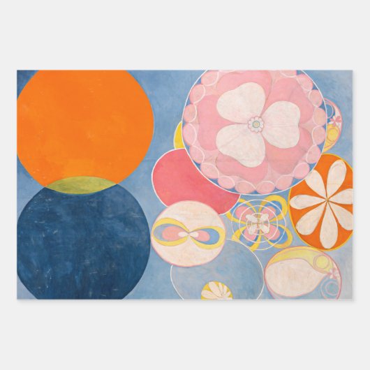 Die zehn größten von Hilma af Klint Geschenkpapier Set (Vorderseite 3)