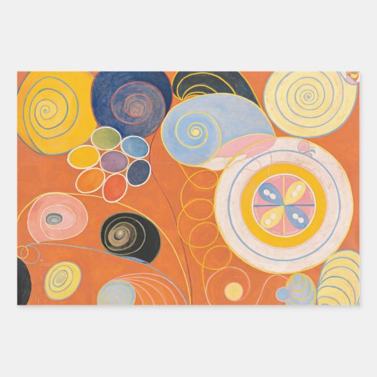 Die zehn größten von Hilma af Klint Geschenkpapier Set (Vorderseite)