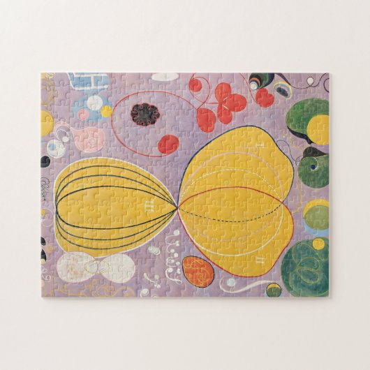 Die zehn größten Zahl 7 | Hilma af Klint Puzzle (Horizontal)