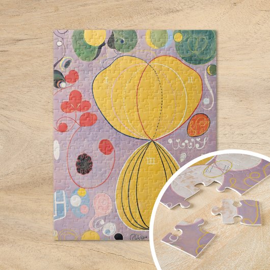 Die zehn größten Zahl 7 | Hilma af Klint Puzzle