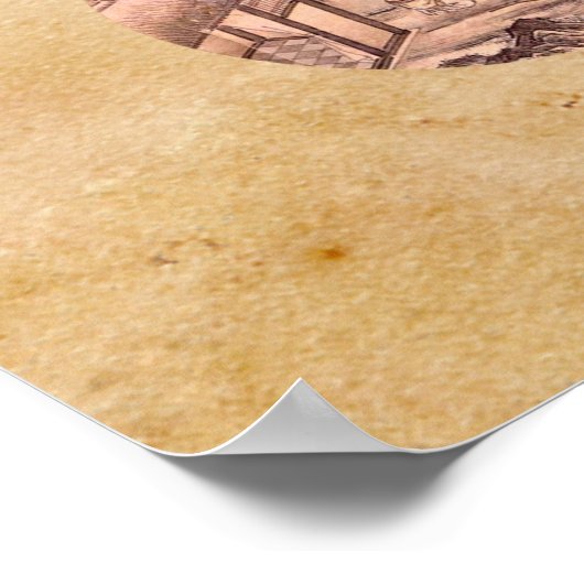 Die zehn Oxherding-Zen Poster (Ecke)