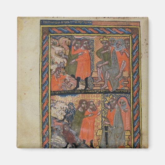 Die zehn Pest in Ägypten TtoB Magnet (Vorne)