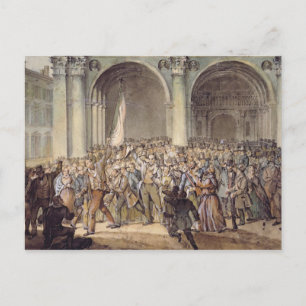 Die zehn Tage Brescia nach 1849 Postkarte