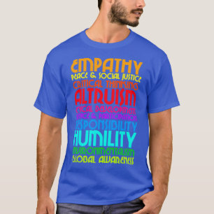 Die zehn Verpflichtungen Humanistische Werte Gesta T-Shirt