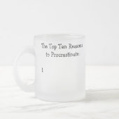 Die zehn wichtigsten Gründe für das Aufschieben vo Mattglastasse (Links)