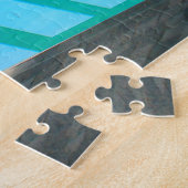 Die Zehntausendspurbahn Peak, Hongkong, Asien Puzzle (Seite)