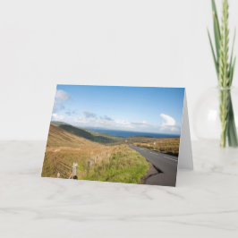 Die Zeichenfolge auf der Insel Arran Dankeskarte