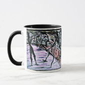 DIE ZEICHNEND ANKUNFT TASSE (Links)