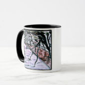 DIE ZEICHNEND ANKUNFT TASSE (Vorderseite Links)