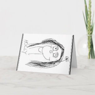 Die Zeichnung Ihres Kindes - Muttertagsgeschenk Karte