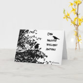 Die Zeile Karte (Gelbe Blume)