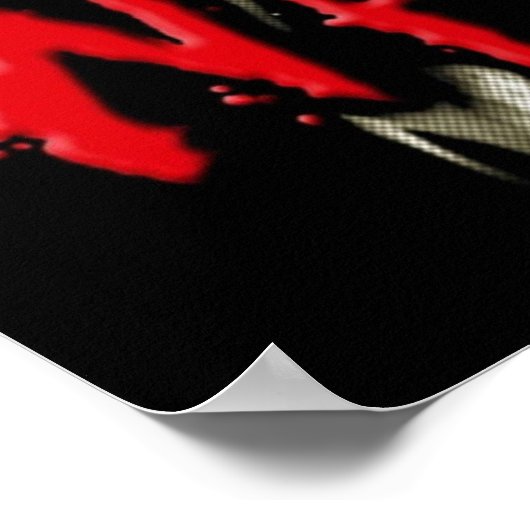 Die Zeile Poster (Ecke)