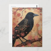 Die Zeile Postkarte (Vorne/Hinten)