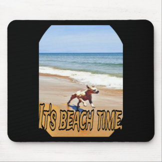 Die Zeit am Strand Mousepad