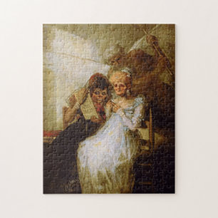 Die Zeit der alten Frauen Francisco José de Goya Puzzle