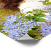 Die Zeit der Lilacs Fine Art Print Poster (Ecke)
