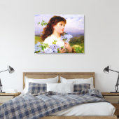 Die Zeit der Lilacs von Sophie Anderson Leinwanddruck (Insitu (Schlafzimmer))