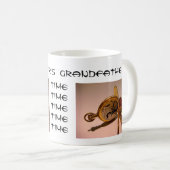 Die Zeit des Großvaters für Kaffee Kaffeetasse (VorderseiteRechts)