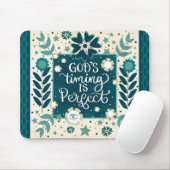 Die Zeit des Inspirierend Blumenzichts Mousepad (Mit Mouse)