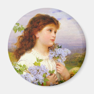 Die Zeit des Lilics Sophie Anderson Magneten Magnet