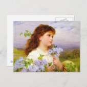 Die Zeit des Lilics Sophie Anderson PC Postkarte (Vorne/Hinten)