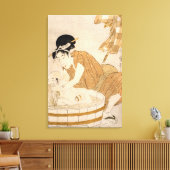 Die Zeit des Todes, der Edo Leinwanddruck (Insitu (Wohnzimmer))