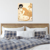 Die Zeit des Todes, der Edo Leinwanddruck (Insitu (Schlafzimmer))
