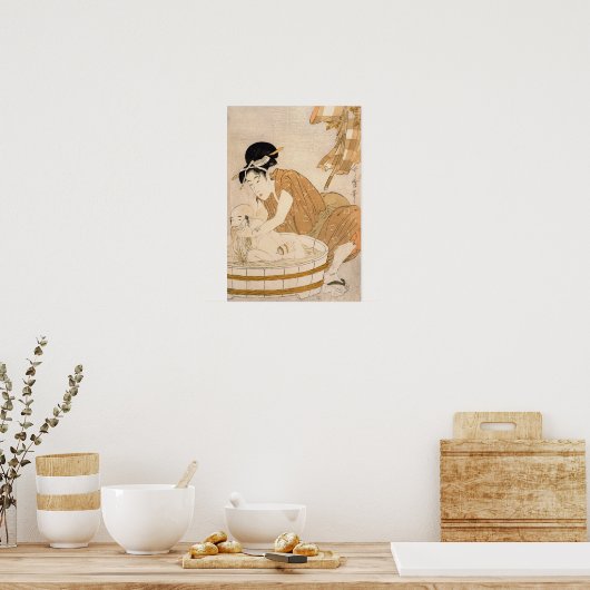 Die Zeit des Todes, der Edo Poster (Küche)