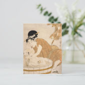 Die Zeit des Todes, der Edo Postkarte (Stehend Vorderseite)