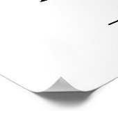 Die Zeit, die Sie genießen, ist nicht verschwendet Poster (Ecke)