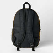 Die Zeit erinnert sich Bedruckter Rucksack (Rückseite)