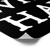 Die Zeit fliegt, wenn man Rum hat Poster (Ecke)