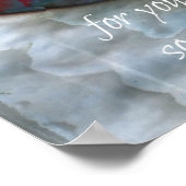 Die Zeit für Fitness ist jetzt! Poster (Ecke)