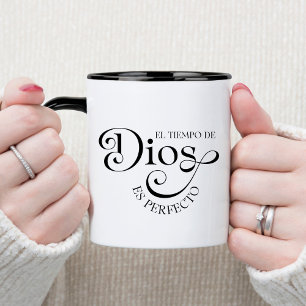Die Zeit Gottes Spanischer Christlicher Kaffeebech Tasse