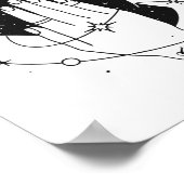 Die Zeit hat einen Zauber auf dich geworfen, aber  Poster (Ecke)