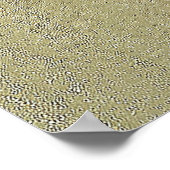 Die Zeit heilt alle Wunden im Sand Poster (Ecke)