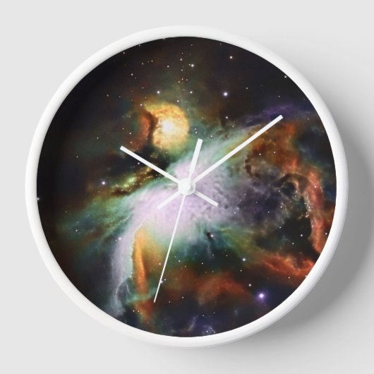 Die Zeit im Licht der Sterne: Hol dir den Orionneb Uhr (Vorderseite)