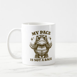 Die Zeit, in der ich passe, ist kein Race Funny An Kaffeetasse