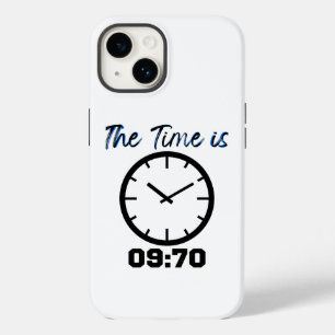 Die Zeit ist 09_70.w Case-Mate iPhone 14 Hülle