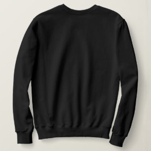 Die Zeit ist da, um eine gruselige Skeletthand Hal Sweatshirt