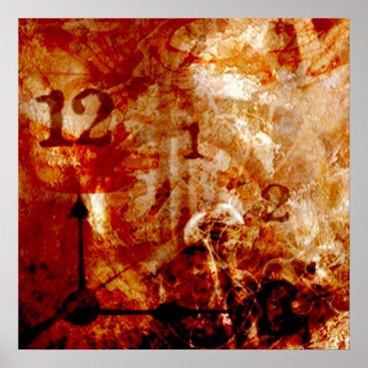 Die Zeit ist die Essenz Poster (Vorne)