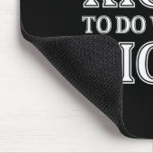 Die Zeit ist immer richtig, das Richtige zu tun Mousepad (Ecke)