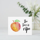 Die Zeit ist reif für die Amtsenthebung Postkarte (Stehend Vorderseite)