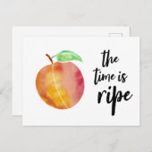 Die Zeit ist reif für die Amtsenthebung Postkarte (Vorne/Hinten)