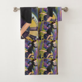 Die Zeit läuft aus Badhandtuch Set